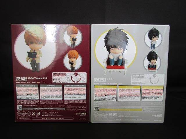 Amazon.co.jp: ねんどろいど DEATH NOTE 2.0 夜神月 L セット フィギュア